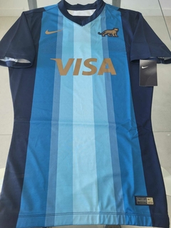 Camiseta Nike Los Pumas Rugby Suplente Azul 2021 Match #RODAINDUMENTARIA