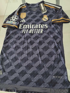 Camiseta Adidas Real Madrid HeatRdy Suplente Azul #7 Vinicius JR 2023 2024 Match en internet