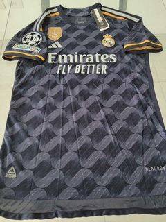 Camiseta Adidas Real Madrid HeatRdy Suplente Azul #5 Bellingham 2023 2024 Match - comprar online