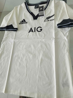 Camiseta Adidas Rugby All Blacks Blanca 2023 2024 - comprar online