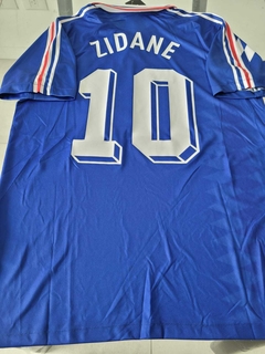 Camiseta Retro Francia titular 1995 Zidane #10 - Roda Indumentaria