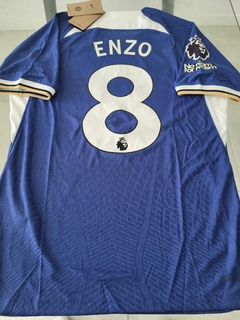 Camiseta Nike Chelsea Vaporknit Titular #8 Enzo Fernandez 2023 2024 Match