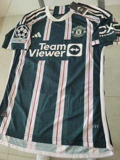 Camiseta Adidas Manchester United Heatrdy Suplente #17 Garnacho 2023 2024 Match en internet