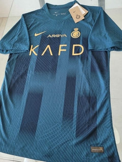 Camiseta Al Nassr Suplente Verde Ronaldo 7 2023 2024 Match en internet
