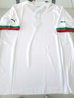 Camiseta Puma Marruecos Suplente Blanca 2022 2023 Qatar - Roda Indumentaria