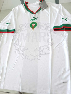 Camiseta Puma Marruecos Suplente Blanca 2022 2023 Qatar - comprar online