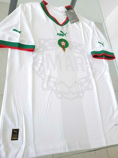 Camiseta Puma Marruecos Suplente Blanca 2022 2023 Qatar en internet