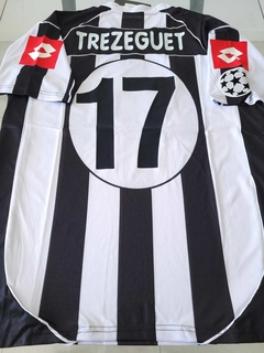 Camiseta Lotto Juventus retro Titular Trezeguet 17 2003 2004
