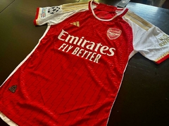 Camiseta Adidas Arsenal Heatrdy Titular Bukayo Saka 7 2023 2024 Match - Roda Indumentaria