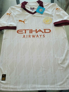 Camiseta Puma Manchester City Suplente Blanca 2023 2024