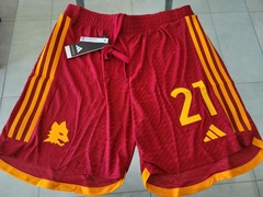 Short Adidas AS Roma Vaporknit Bordo Titular 21 #Dybala 2023 2024 Match