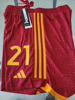 Short Adidas AS Roma Vaporknit Bordo Titular 21 #Dybala 2023 2024 Match - comprar online