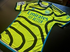 Camiseta Adidas Arsenal Heatrdy Suplente Fluor Bukayo Saka 7 2023 2024 Match en internet