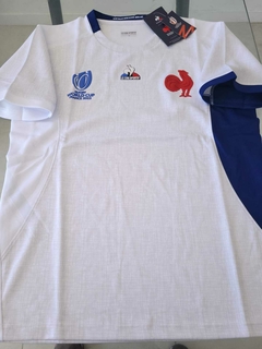 Camiseta Lecoq Sportif Francia Rugby Blanca 2023 2024