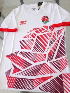 Camiseta Umbro Inglaterra Rugby Titular Blanca 2023 2024 - comprar online
