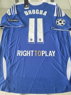 Camiseta Adidas Chelsea Retro Titular Drogba #11 2012 UCL Final