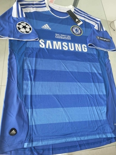 Camiseta Adidas Chelsea Retro Titular Drogba #11 2012 UCL Final - Roda Indumentaria