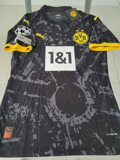Camiseta Puma BVB Dortmund Suplente Negra Reus 11 2023 2024 Match #RODAINDUMENTARIA - comprar online