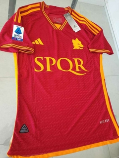 Camiseta Adidas AS Roma HeatRdy Titular Paredes 16 2023 2024 Match - Roda Indumentaria