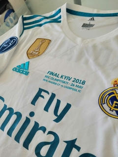 Camiseta adidas Real Madrid Titular Ronaldo #7 2017 2018 Matchday Final Kiev vs Liverpool - tienda online