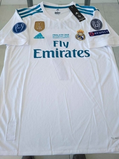 Camiseta adidas Real Madrid Titular Ronaldo #7 2017 2018 Matchday Final Kiev vs Liverpool - comprar online