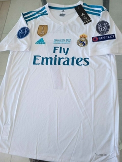 Camiseta adidas Real Madrid Titular Ronaldo #7 2017 2018 Matchday Final Kiev vs Liverpool en internet