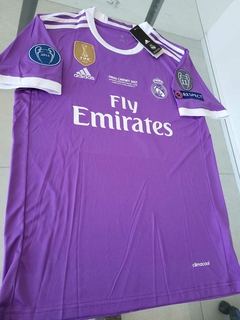 Camiseta adidas Real Madrid Retro Violeta Ronaldo 7 2016 2017 - Roda Indumentaria