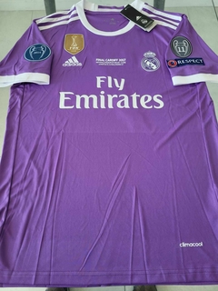 Camiseta adidas Real Madrid Retro Violeta Ronaldo 7 2016 2017 - comprar online
