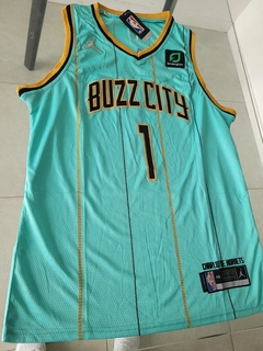 Musculosa Nike Jordan Buzz City Celeste Ball #1 en internet