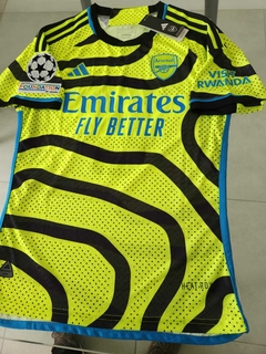 Camiseta Adidas Arsenal Heatrdy Suplente Fluor Odegaard 8 2023 2024 Match - comprar online