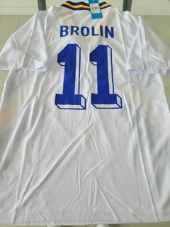 Camiseta Adidas Retro Suecia Blanca 1994 #11 Brolin - Roda Indumentaria