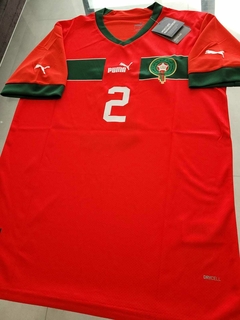 Camiseta Puma Marruecos Titular Hakimi 2 2022 2023 Qatar en internet