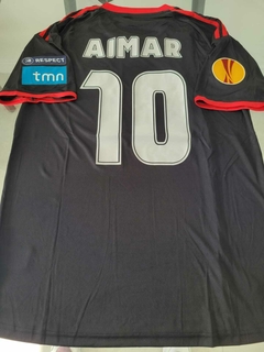 Camiseta adidas Retro Benfica 2009 2010 Aimar #10 Parches