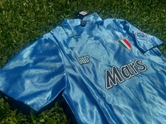 Camiseta Napoli Retro Titular Buitoni 1990 1991 Mars #10 Maradona - Roda Indumentaria