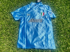 Camiseta Napoli Retro Titular Buitoni 1990 1991 Mars #10 Maradona - comprar online