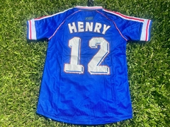 Camiseta Retro Francia titular 1998 Henry #12
