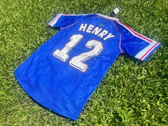 Imagen de Camiseta Retro Francia titular 1998 Henry #12