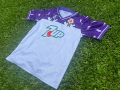Camiseta Lotto Fiorentina Retro Suplente Blanca (7up) Batistuta 9 1992 1993 en internet