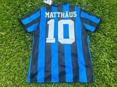 Camiseta Uhlsport Retro Inter Titular #10 Matthaus 1989 1990