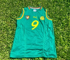 Camiseta Puma Retro Camerun 2002 Titular Eto'o 9