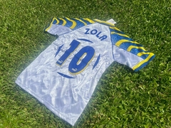 Camiseta Puma Retro Parma Blanca #10 Gianfranco Zola 1995 1997 - Roda Indumentaria