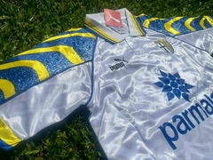 Imagen de Camiseta Puma Retro Parma Blanca #10 Gianfranco Zola 1995 1997