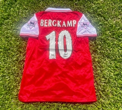 Camiseta Nike Arsenal Retro Titular Bergkamp 10 1996 1998 - comprar online