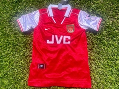 Camiseta Nike Arsenal Retro Titular Bergkamp 10 1996 1998