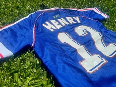 Camiseta Retro Francia titular 1998 Henry #12 - tienda online