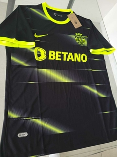 Camiseta Nike Sporting Lisboa Suplente Negra 2023 2024 en internet