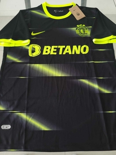 Camiseta Nike Sporting Lisboa Suplente Negra 2023 2024