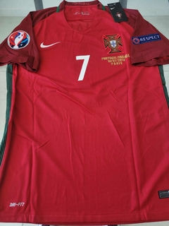 Camiseta Nike Retro Portugal Titular Cristiano Ronaldo #7 2016 - comprar online