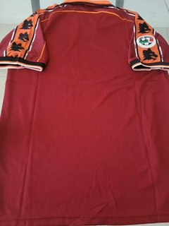 Camiseta Diadora AS Roma Retro Titular 1998 1999 - Roda Indumentaria