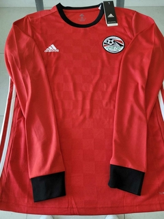 Camiseta Adidas Retro Egipto Titular Manga Larga 2018